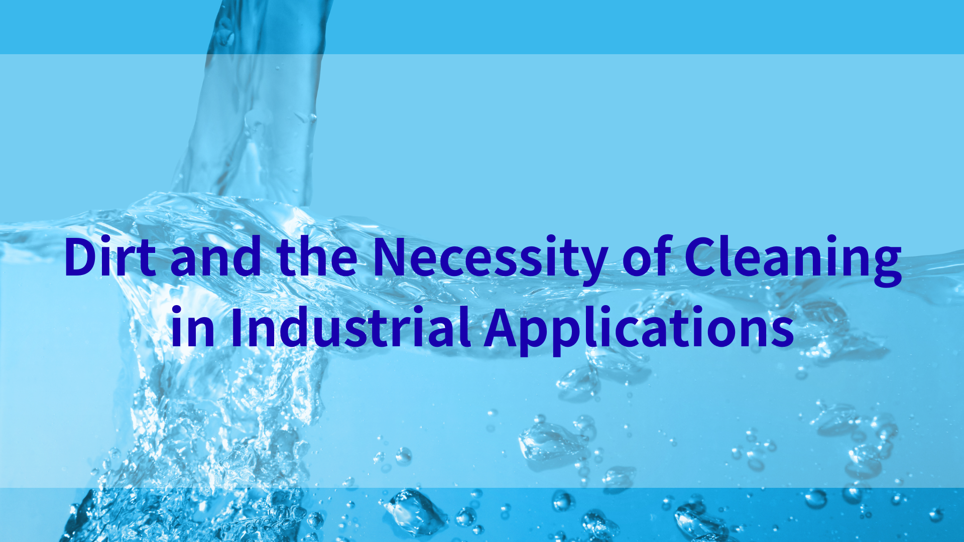 What is Cleaning? Basic Edition ①